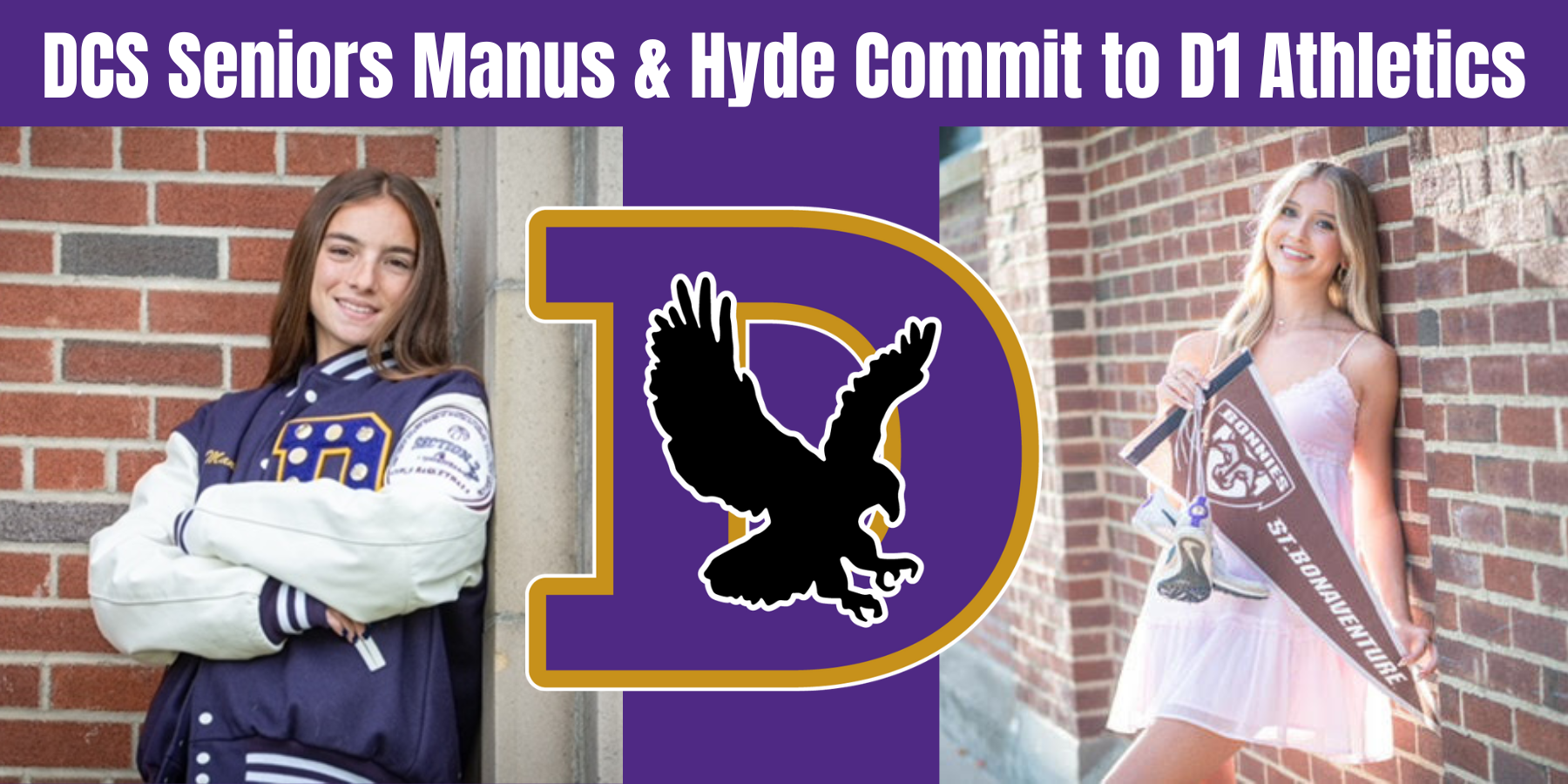 two young teen females pose outside against a brick wall