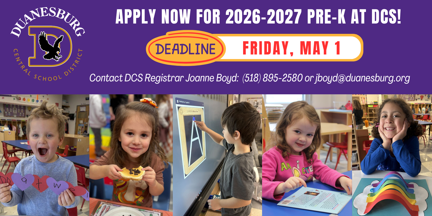 a montage of young students in a school setting