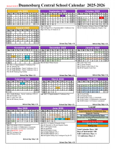 a grid calendar