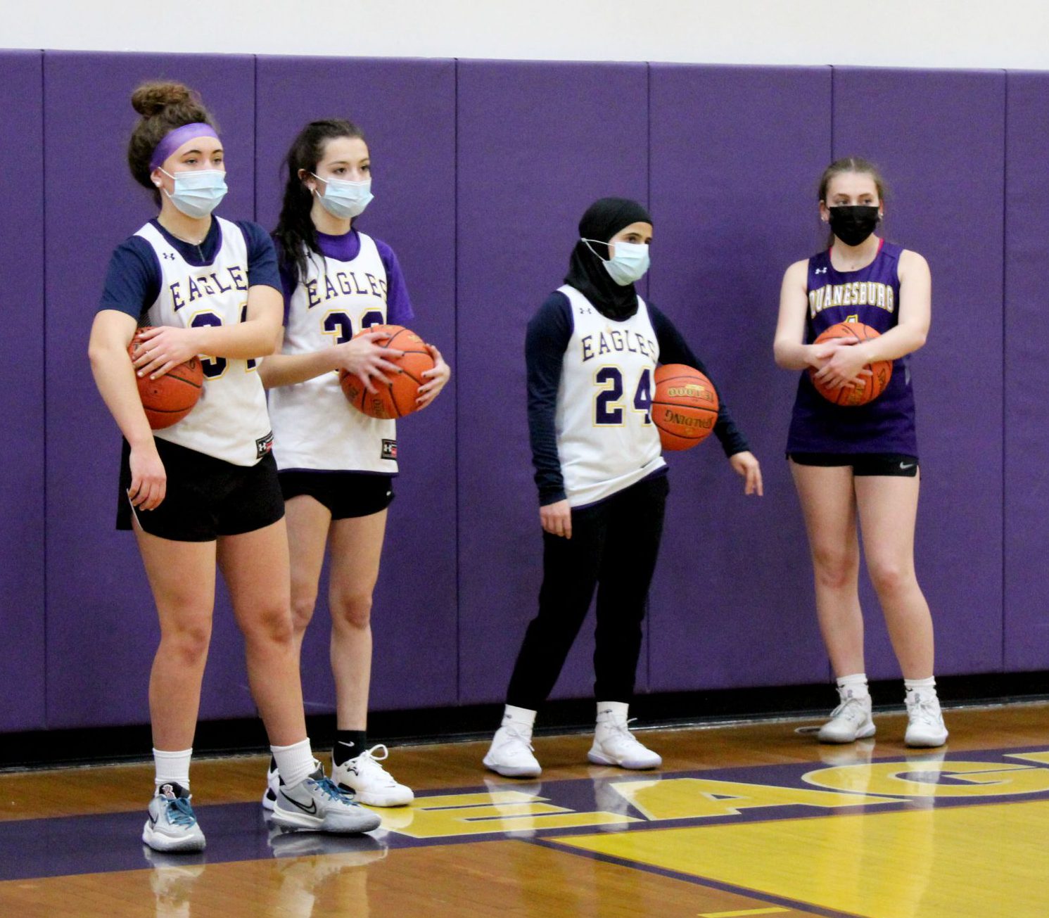 Girls varsity basketball team sets ambitious goals for 2122 season Duanesburg Central School