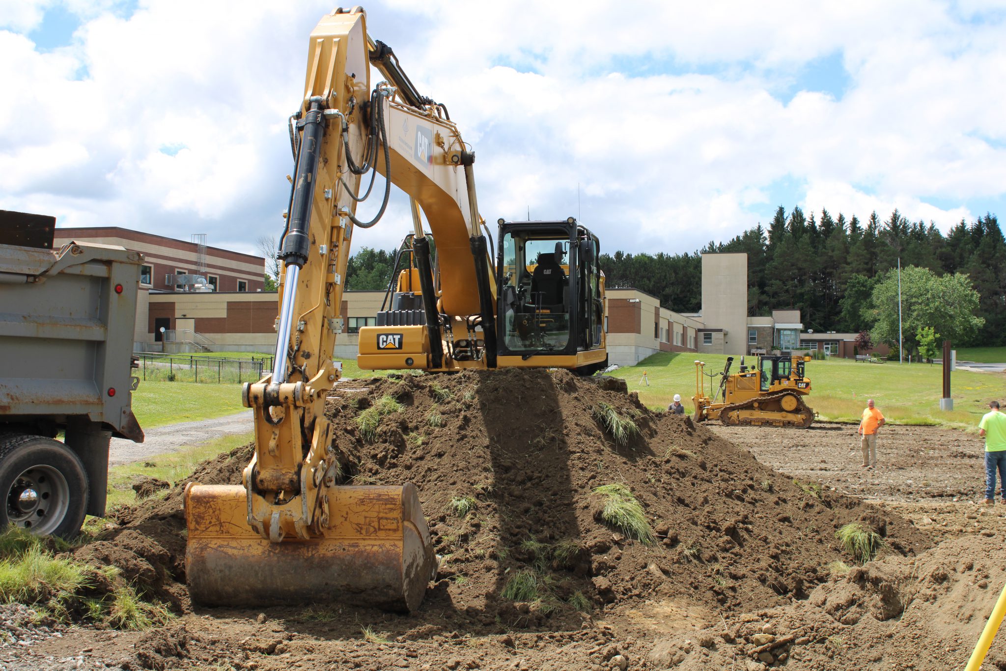 Construction started on new bus loop capital project at Duanesburg